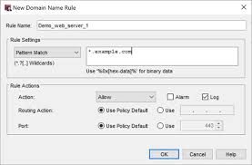 Https Proxy Domain Name Rules