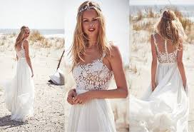Die inspiration für unsere brautkleider und zweiteiler sind der lässige 70er chic. Boho Brautmode Von Shopbop Strand Hochzeit Kleid Kleider Hochzeit Brautmode