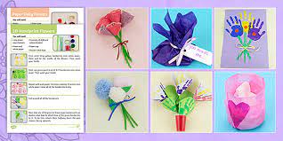 This video has step by step instructions to help you make beautiful mom card for mother's day at home with sapna creations. Children S Craft Ideas For Mother S Day Primary Resource