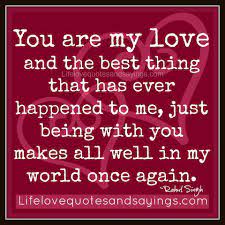 2 love is an elusive concept however, you can also see it as a chance to love some more people. Are You My Love Quotes Quotesgram