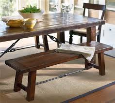 Two seater bench with center table. Bench Dining Room Table Dining Chairs Design Ideas Dining Room Furniture Reviews