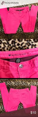 celebrity pink pants size 5 celebrity pink jeans faded