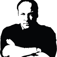 CRT With Tony Soprano Black T-shirt