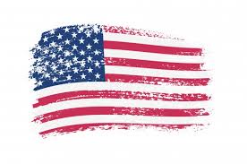 The flag of the united states of america is the official state symbol of america. Premium Vector Vintage American Flag