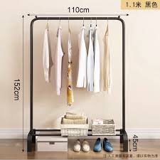 Ideal for the home, retail store or office. Ppp Clothes Rack 100cm 110cm Clothes Hanging Floor Folding Indoor Single Pole Drying Cloth Bedroom Storage Hanger 603 Shopee Malaysia