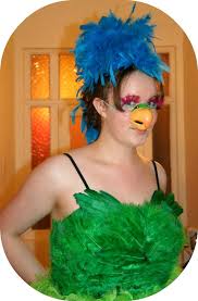 Amazing Diy Parrot Dress Halloween Costume Just Like How I Met Your Mother Papagei Kleidung