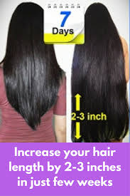 Increase Your Hair Length By 2 3 Inches In Just Few Weeks Every Woman Dream To Get Long Beautiful Hair Hair Lengths Coconut Oil Hair Growth Thick Hair Remedies