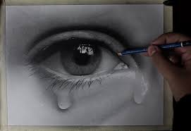 How to draw an anime eye crying 7 steps with pictures wikihow. How To Draw A Realistic Eye With Tears Time Lapse Youtube