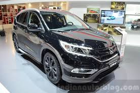 honda cr v black edition displayed at geneva motor show 2016 honda cr geneva motor show honda pinterest