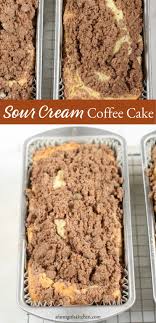 Sour Cream Coffee Cake Recipe Coffee Cake Recipes Breakfast Sweets Classic Coffee Cake