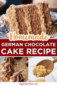 Authentic German Chocolate Cake Recipe German Chocolate Cake Recipe Chocolate Cake Recipe Cake Recipes