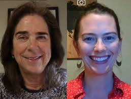 Kathy Lane and Leigh Busby