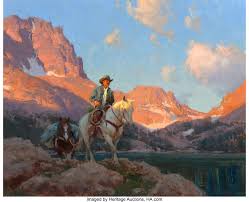 BILL ANTON (American, b. 1957). Sierra Nomads, 1999. Oil