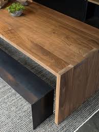 Waterfall Dining Table In 2020 Walnut Dining Room Dining Table Design Modern Wooden Dining Table Designs