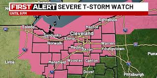 19 First Alert Day: Severe Thunderstorm Watch issued for most of Northeast Ohio