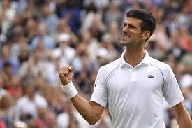 Grita djokovic tras lograr la victoria sobre el italiano. 4lt3ufpx Zsxjm