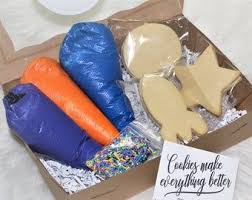 Diy Cookie Decorating Kits Mermaid Sugar Cookie Kits Kid Etsy In 2020 Cookie Kit Sugar Cookie Kit Cookie Decorating Kits