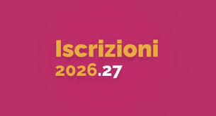 ISCRIZIONI 2026-2027