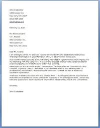 Writing a great entry level cover letter is an important step in getting hired at a new job, but it can be hard to know what to include and how to format a cover letter. Equity Analyst Cover Letter Entry Level October 2021