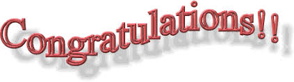 Znalezione obrazy dla zapytania congratulations clipart