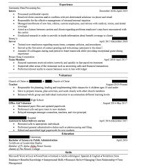 Human Resource Resume Hi Guys I Recently Graduated With My Bachelors And I M Trying To Find An Entry Level Hr Job With No Success Please Give Me Some Pointers As To How