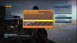 True vault hunter mode is a mode whereby players can replay the campaign on a more difficult setting retaining all of their skills, levels, xp, guns and equipment. How To Reset Ultimate Vault Hunter Playthrough On Borderlands 2 Youtube