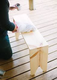 Josh S Homemade Bench A Beautiful Mess Partyhutte Holzbank Einfach