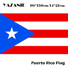 Ask any islander and with lavished patriotic pride they will share their nostalgic conviction in regards to the puerto rican flag. Yazanie 90x150cm Puerto Rico Flag 3 5ft Banners Star And Strip Hanging Flag Polyester National Flag Outdoor Indoor Big Flag Flags Banners Accessories Aliexpress