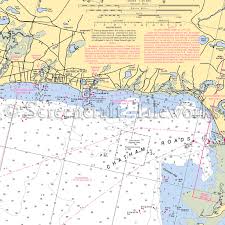 Massachusetts South Harwich Nantucket Sound Cape Cod Nautical Chart Decor