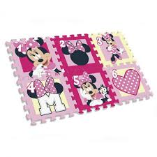 Der minnie teppich ist echt schön und sieht aus wie auf den bildern. Disney Minnie Maus Spielmatte Schaum Puzzle 6 Teile Waschbar Gunstig Kaufen Ebay