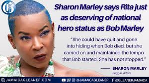 Sharon Marley is the ultimate mommy's girl, with no apology. During her  conversation with The Gleaner, her love for Rita Marley was that intangible  presence that hovered throughout. She describes Just One