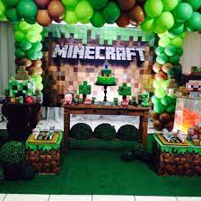 Minecraft birthday party birthday party ideas | photo 6 of 8. Festa Minecraft Arthur Minecraft Party Decorations Minecraft Birthday Decorations Minecraft Birthday Party