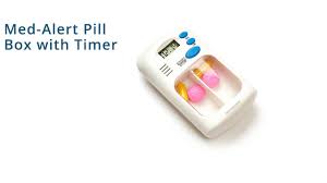 High quality mini round plastic digital pill box travel capsule storage case medication reminder alarm reminding timer. Med Alert Pill Box With Timer Youtube