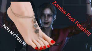 Resident Evil 2 Remake Hardcore Mode-Claire Redfield/Part 8/MY TOES!!! -  YouTube