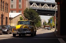 Image result for Federal Yellow 1956 Checker Taxi
