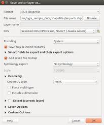 If you do file > export you can only save a raster image (no zoomable and resizable). Creating Layers Qgis Documentation Documentation