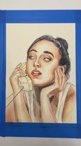 sammi sweetheart painting. who is your fave #jerseyshore cast member??  #goingpro #art