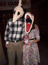 Beetlejuice barbara and adam home & living. Adam And Barbara Maitland Costumes From Beetlejuice Beetlejuice Halloween Costume Scary Couples Costumes Beetlejuice Halloween