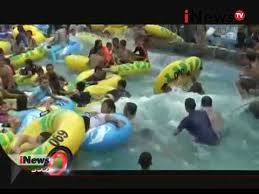 Keseruan Wisata Kolam Renang Ombak Tsunami Di Saygon Waterpark Di Pasuruan Jatim Inews Pagi 28 03 Youtube