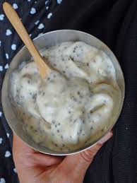 Ma Creme Glacee Banane Aux Graines De Chia Raw Sans Sucre Ajoute Sans Lactose Faible En Matiere Grasse Sans Sorbetiere Graines De Chia Graine De Chia Recette Faire De