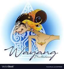 Wayang Puntadewa Vector Image On Vectorstock In 2020 Vector Illustration Free Vector Illustration Vector