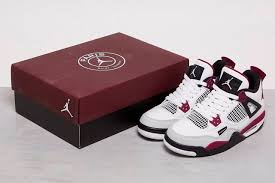 Finishing details includes a paname text label on the lateral forefoot completed with the psg badge on the heels. Coming Soon The New Paris Saint Germain Air Jordan 4