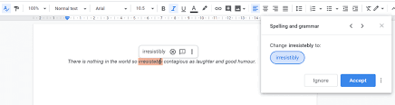 How To Use The Spellchecker In Google Docs Proofed S Writing Tips