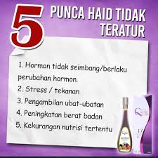 Penyebab haid tidak teratur adalah perubahan hormon, obesitas, stres, dll. Facebook