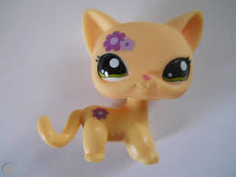 Posting lebih baru posting lama beranda. Littlest Pet Shop Short Hair Cat 1962 Yellow Purple Flower With 4 Accessories Toys Hobbies Preschool Toys Pretend Play