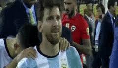 The report adds that suarez informed messi that uruguay would not lead a movement to stop the tournament from being played. Top 30 Messi Crying Gifs Find The Best Gif On Gfycat