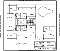 مسقط افقي للدور الارضي لعمارة سكنية 300م2 How To Plan Floor Plans Public