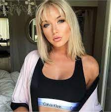 Awesome Medium Length Haircut On Blonde Hair Thin Straight Hair Fine Straight Hair Medium Length Hair Styles