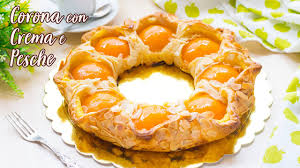 Maybe you would like to learn more about one of these? Corona Di Pasta Sfoglia Con Crema E Pesche Ricetta Dolce Facile E Veloce 55winston55 Youtube