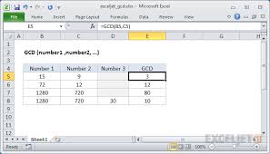 how to use the excel lcm function exceljet